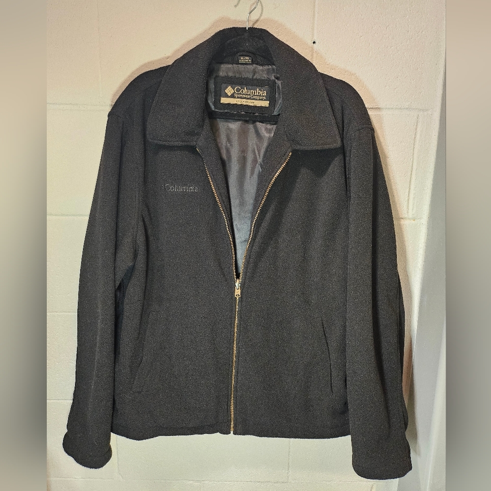 Columbia inner jacket from leather coat men's XL